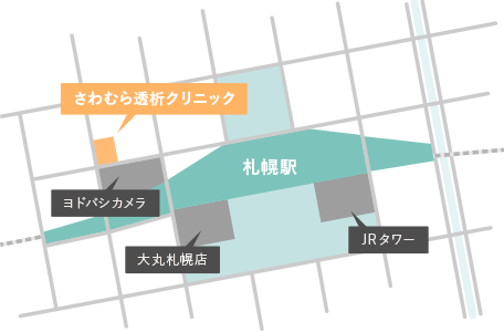 〒060-0807 札幌市北区北7条西5丁目7-1 第27ビッグ札幌北スカイビル